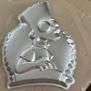Bart Simpson Character Cake Pan